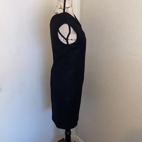 Helmut Lang Speckled Wool Blend Dress Event Party Cocktail Feminine Brand New - Picture 2 of 10